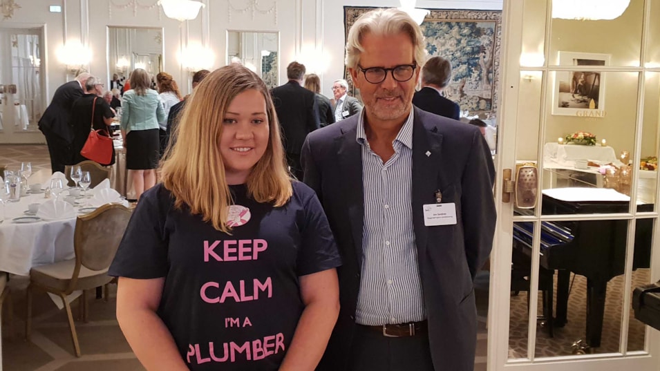 Jon Sandnes og Marie Linn Haversgaard