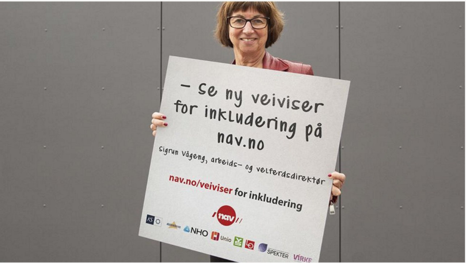 NAV-sjef Sigrun Vågeng (foto: NAV)