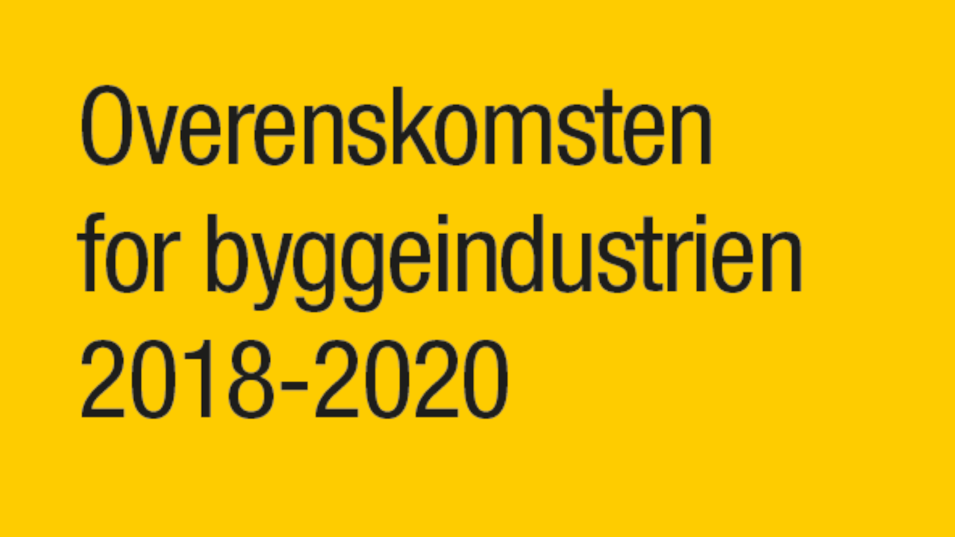 Bilde av omslaget til overenskomsten